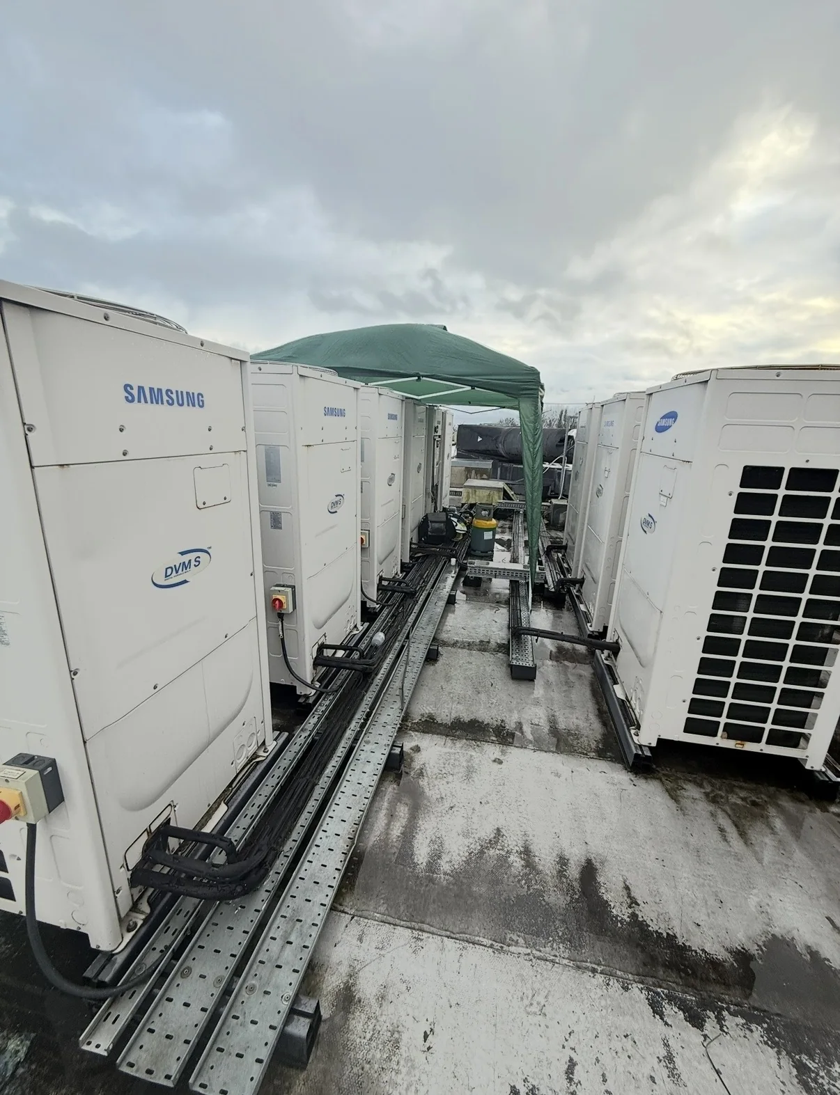 Samsung commercial VRF air conditioning outdoor units